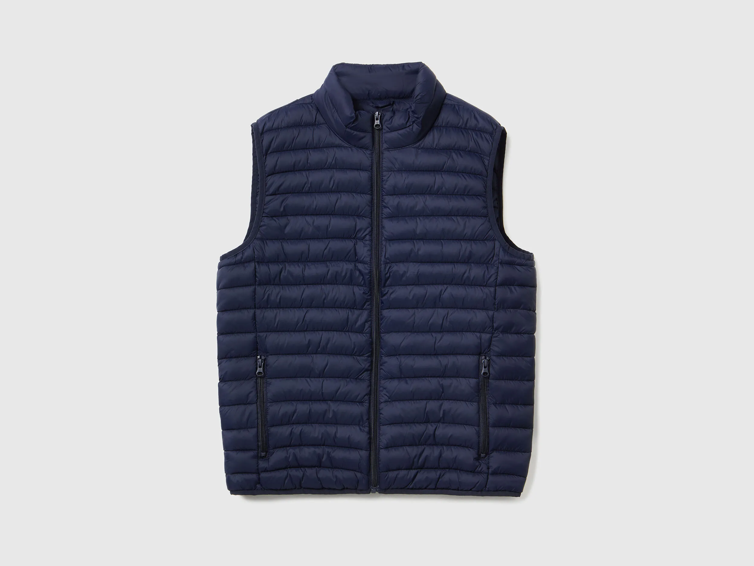 Padded vest with recycled wadding.