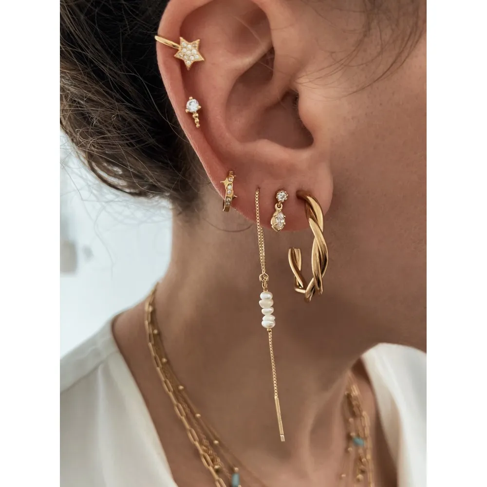 Pendiente Rain Tears -> Rain Tears Earrings