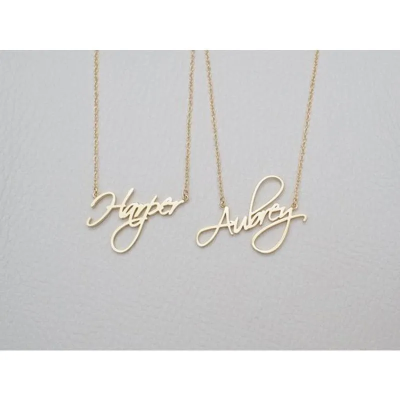 Personalized Necklaces with Custom Name