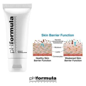 pH balanced recovery cream formula