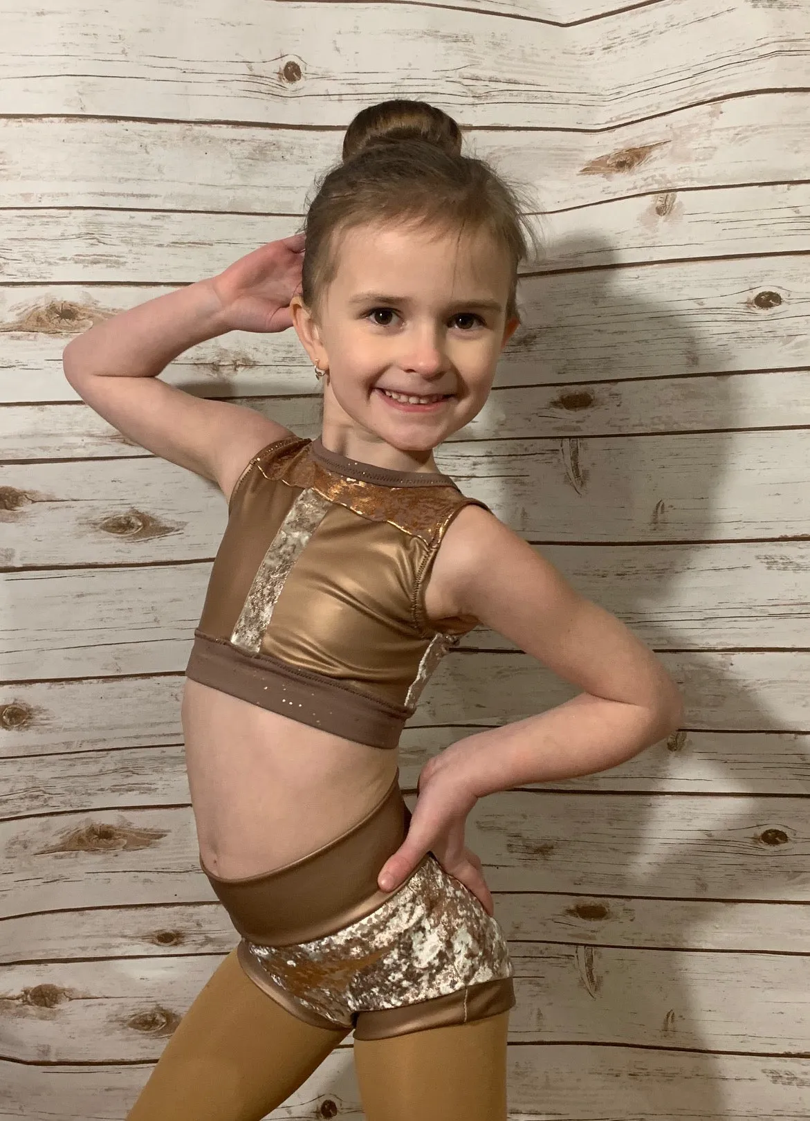 Pointe Crop Top and Briefs Pattern for 2T-14 years - PDF Format