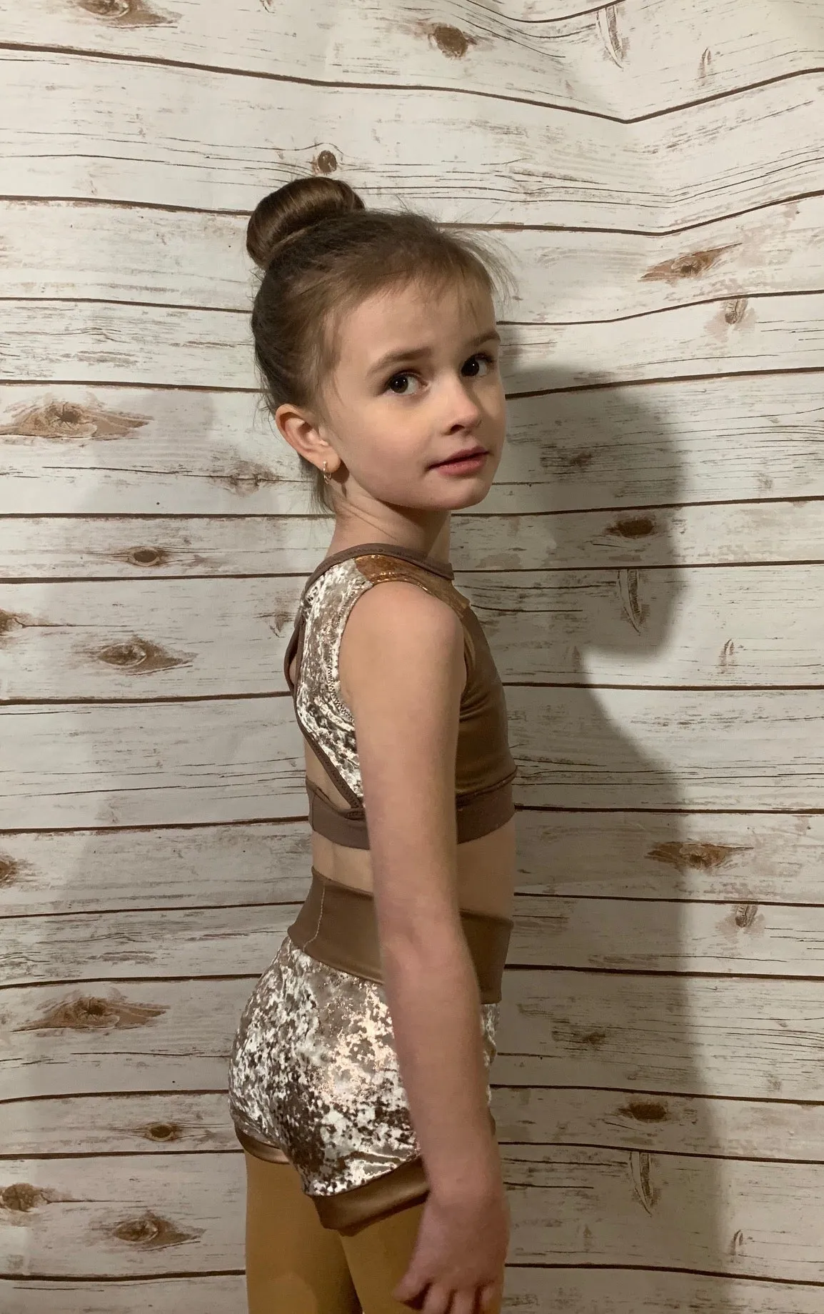 Pointe Crop Top and Briefs Pattern for 2T-14 years - PDF Format