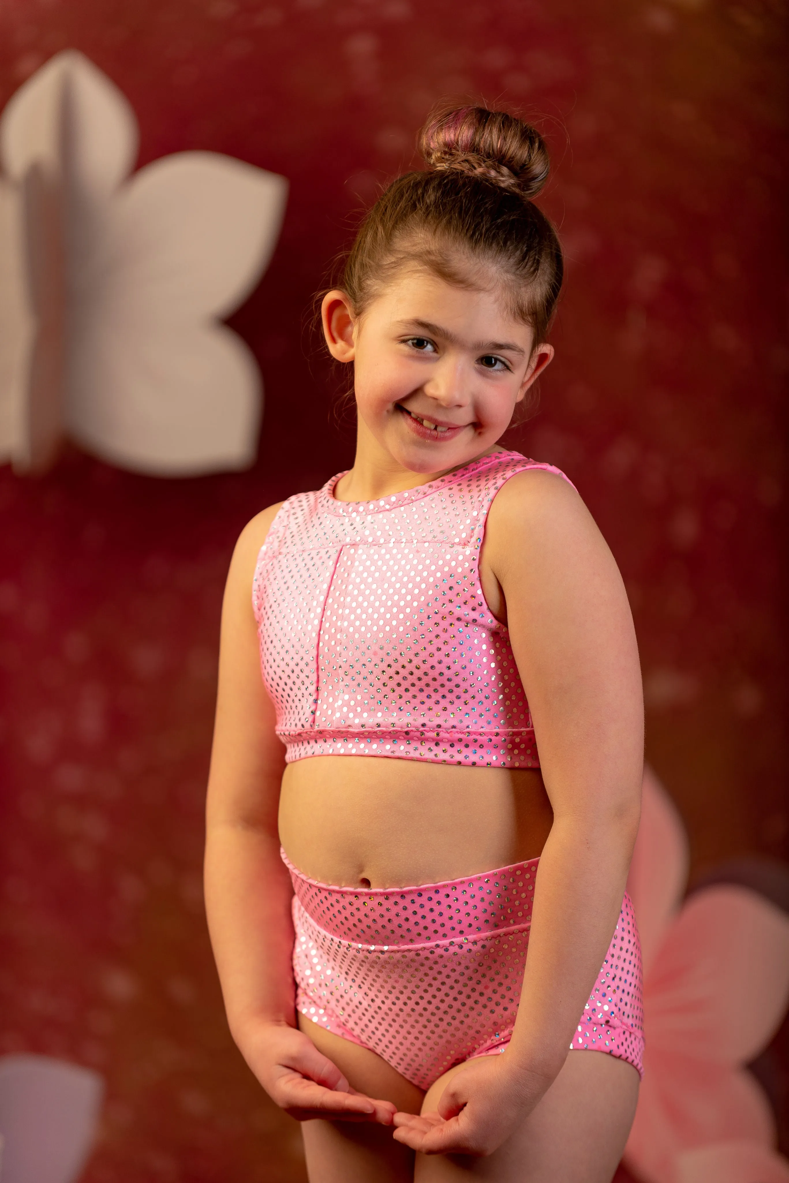 Pointe Crop Top and Briefs Pattern for 2T-14 years - PDF Format