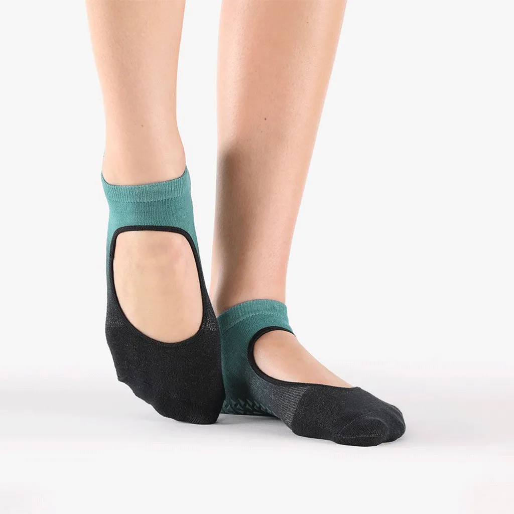 Pointe Studio Grip Sock with Straps - Nina