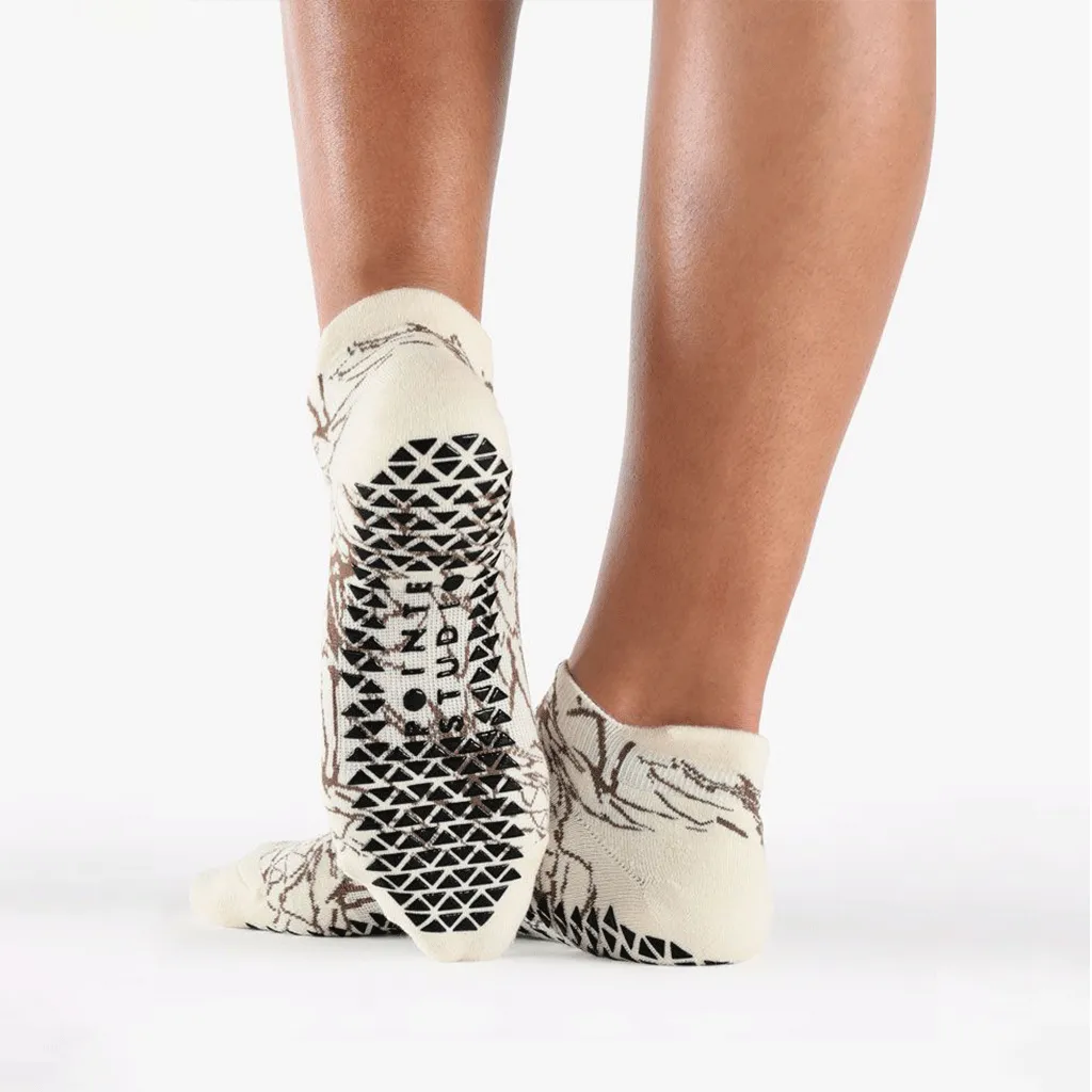 Pointe Studio Marble Strap Grip Sock - Get the Best Grip Socks Today!