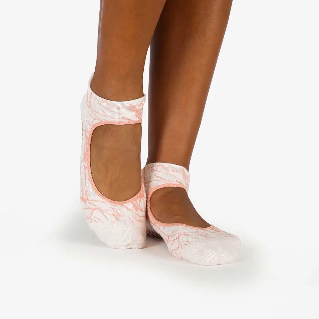 Pointe Studio Marble Strap Grip Sock - Get the Best Grip Socks Today!