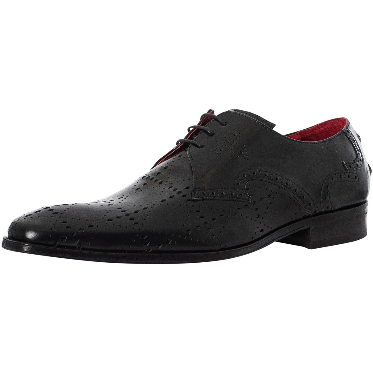 Polished Leather Brogue Shoes