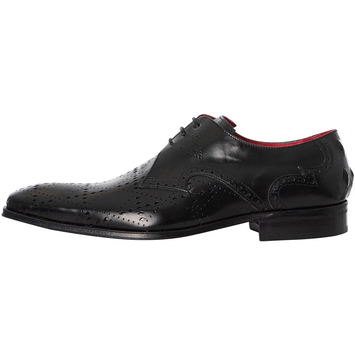 Polished Leather Brogue Shoes