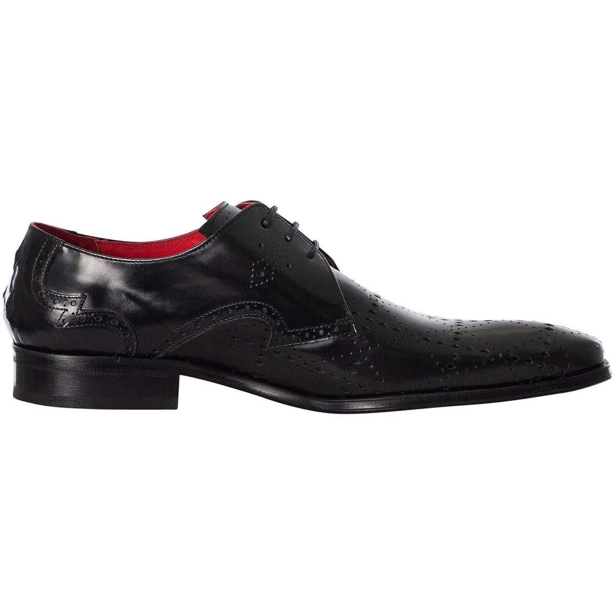 Polished Leather Brogue Shoes