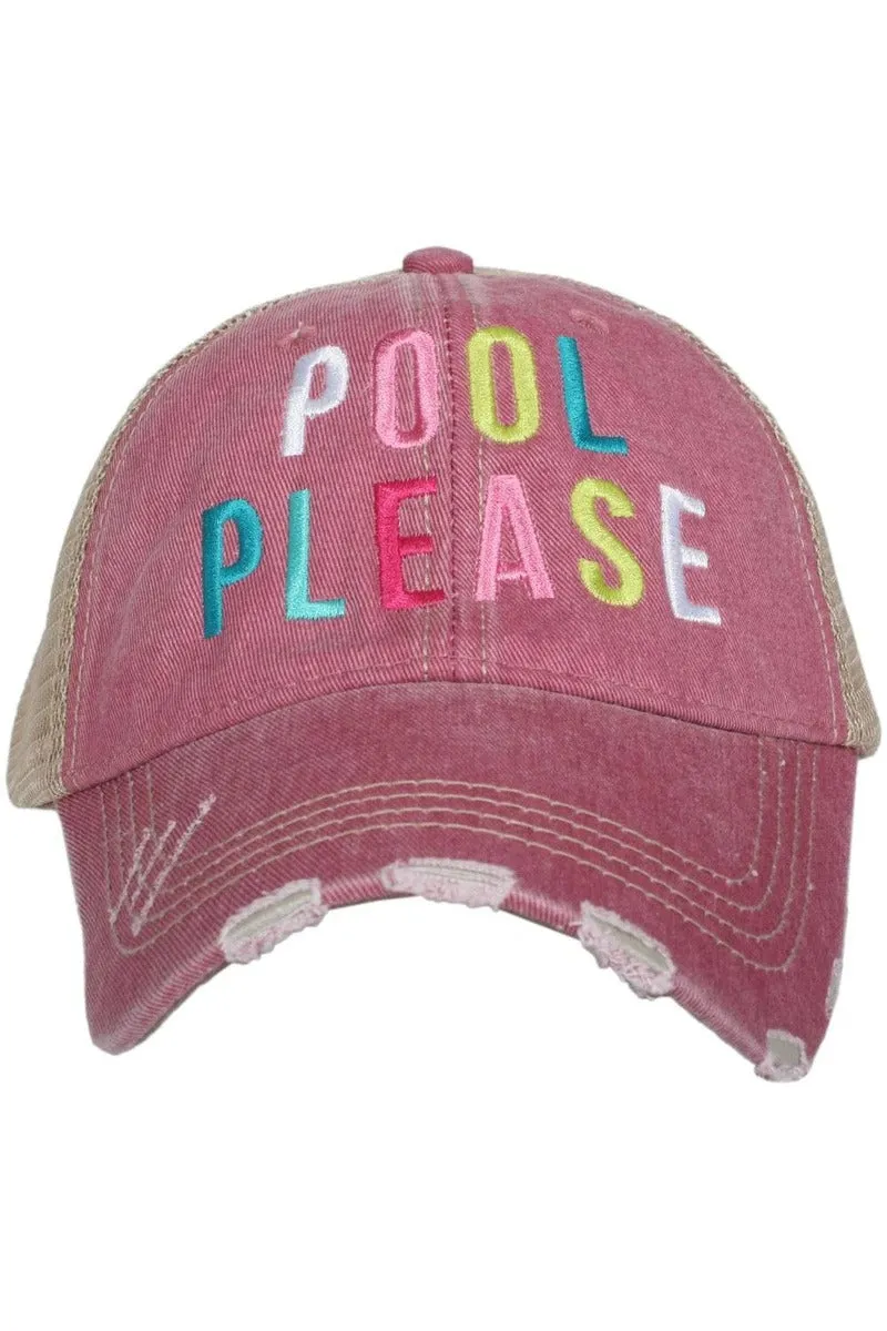 Pool Please Women's Trucker Hats