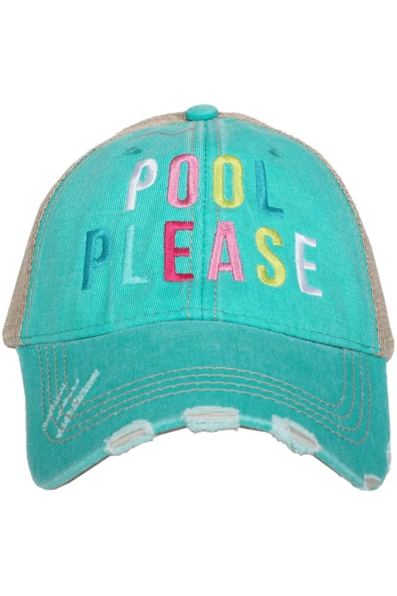 Pool Please Women's Trucker Hats