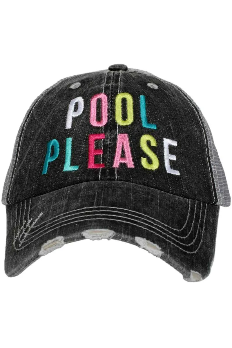 Pool Please Women's Trucker Hats