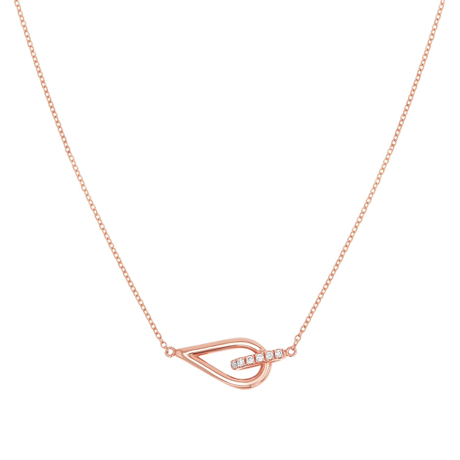 Premium Anchor Knot Necklace for Fashion Enthusiasts