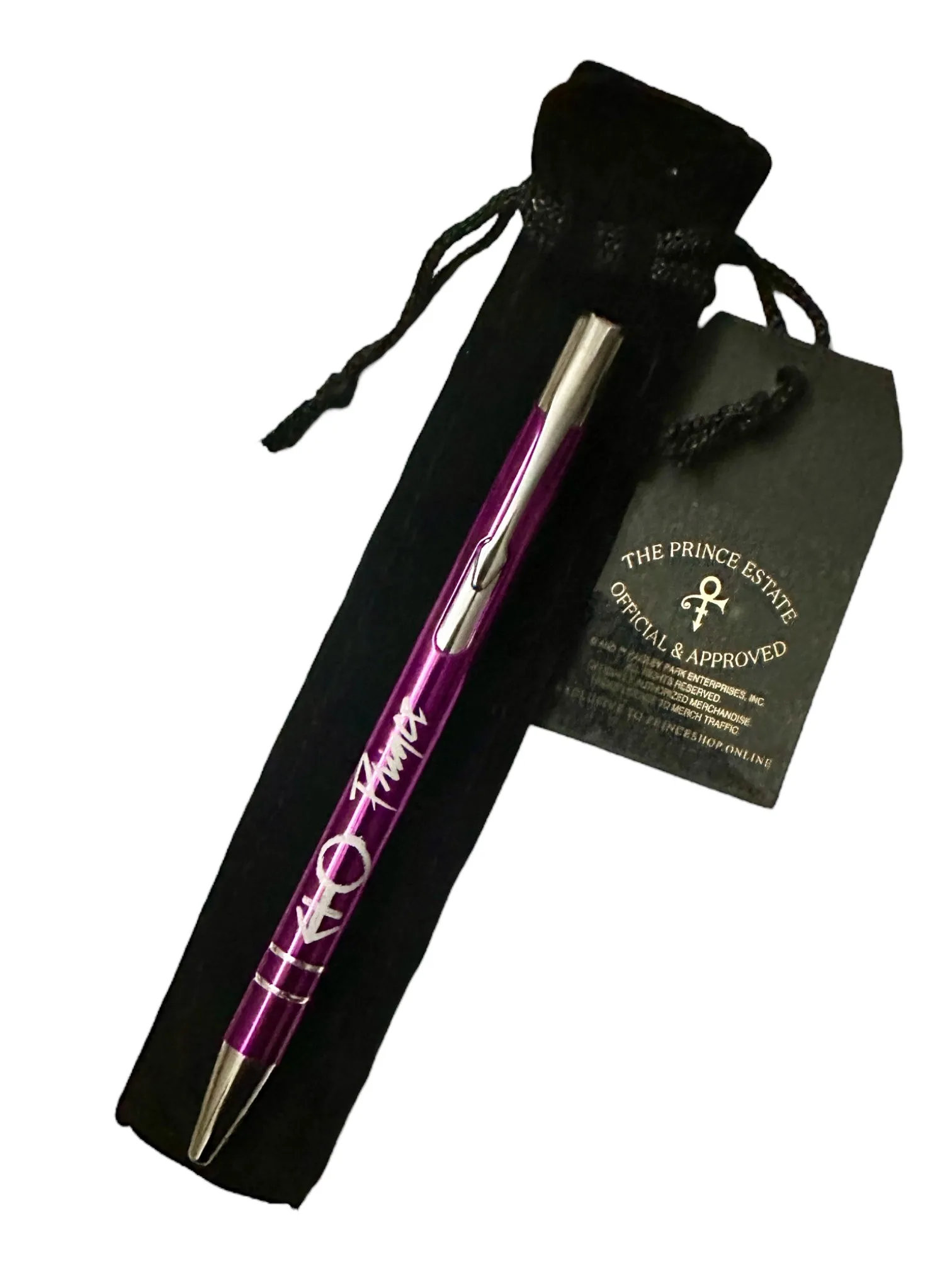 Prince- Purple Rain 40th Anniversary Limited Edition Engraved Metal Pen Official & Xclusive