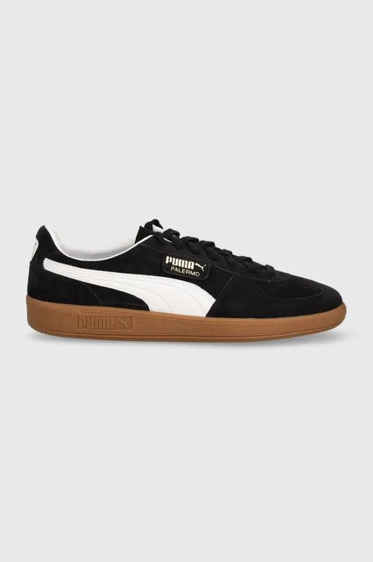 Puma suede sneakers Palermo Cobalt Glaze black color 396463