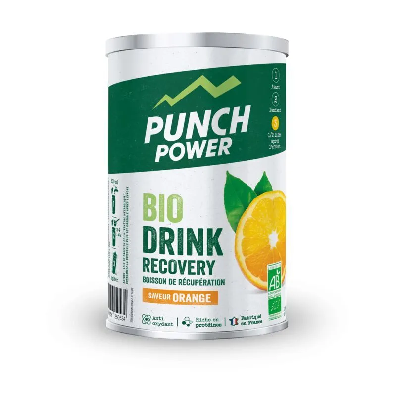 Punch Power  Biodrink Recovery Orange - Pot 400 g