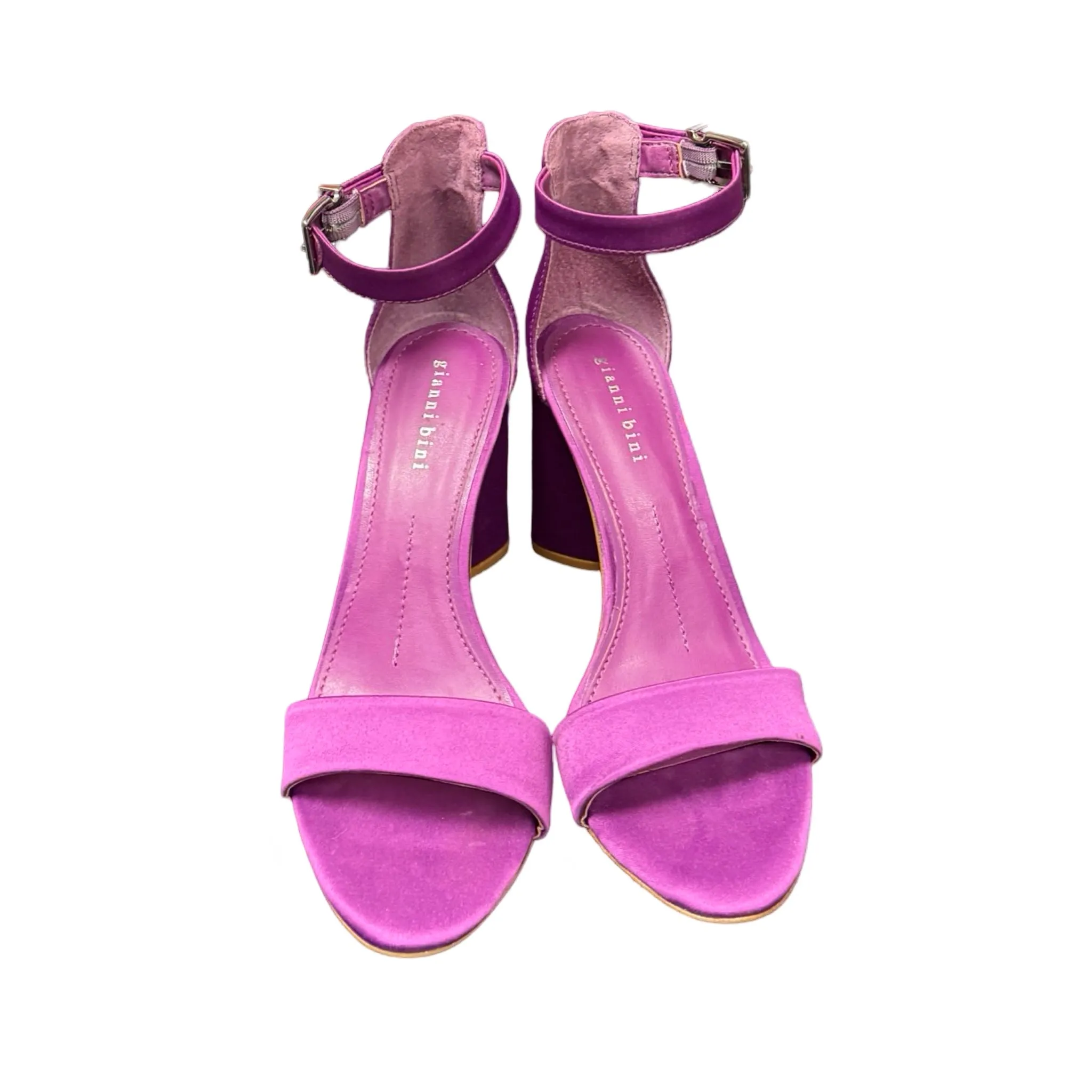 Purple Espadrille Block Heels Gianni Bini, Size 6.5