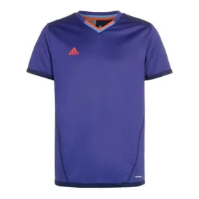 Purple Orange Football Training Shirt - Kids | Adidas Climalite