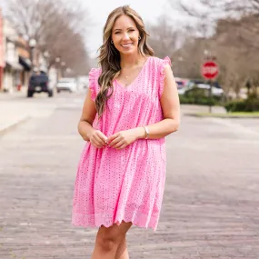 Rain or Shine Pink Dress