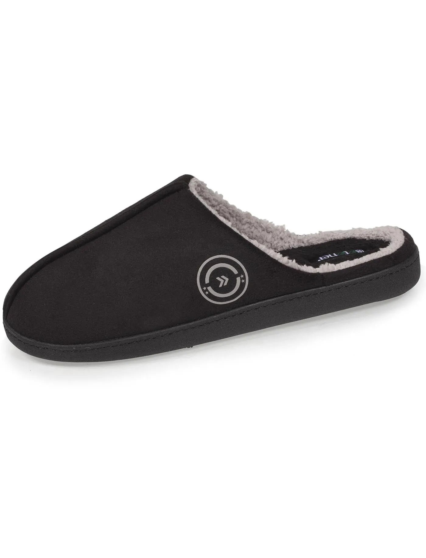 Recycled Men's Black Slippers Mules