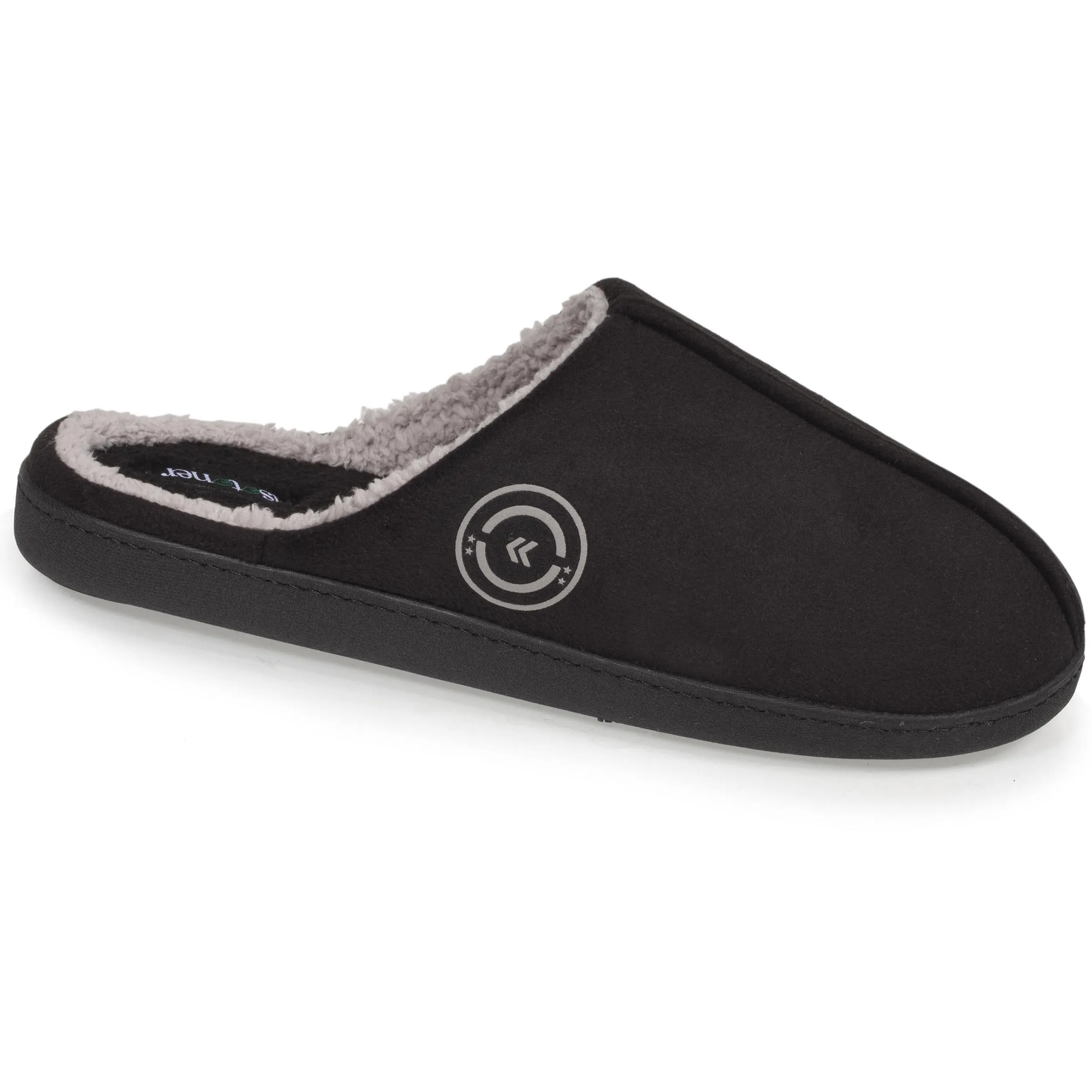 Recycled Men's Black Slippers Mules