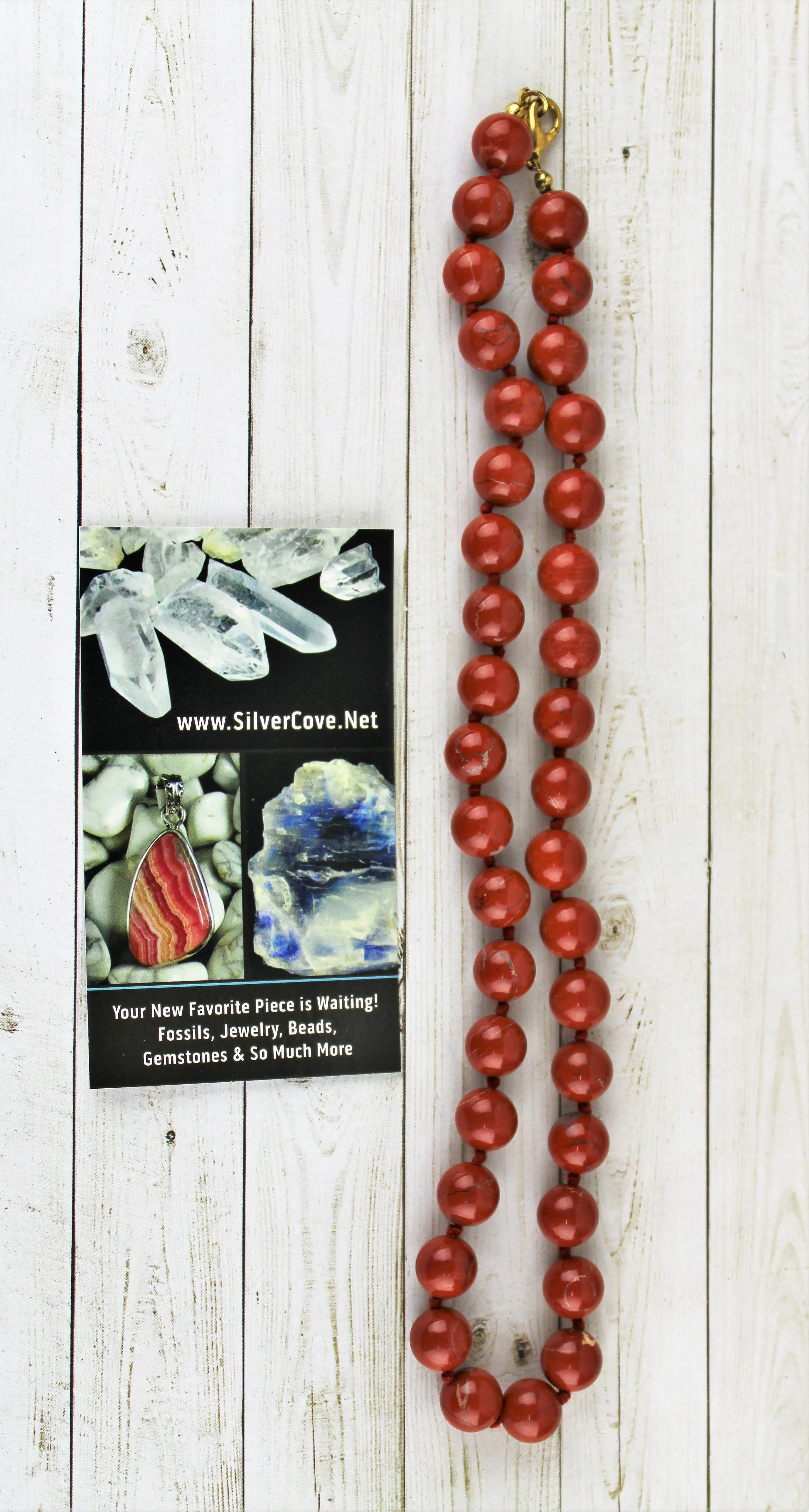 Red Jasper Hand Knotted Necklaces