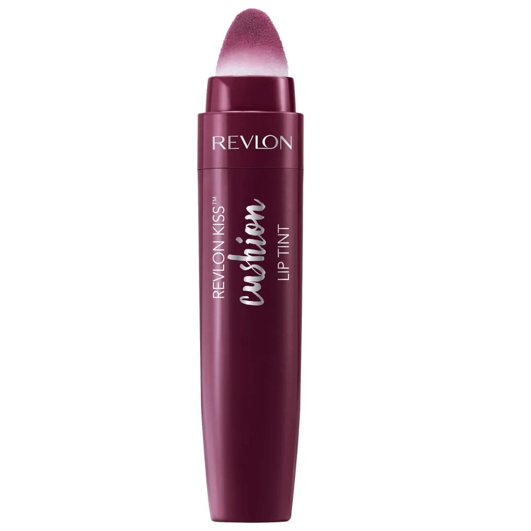 REVLON Kiss Cushion Lip Tint, Extra Violet