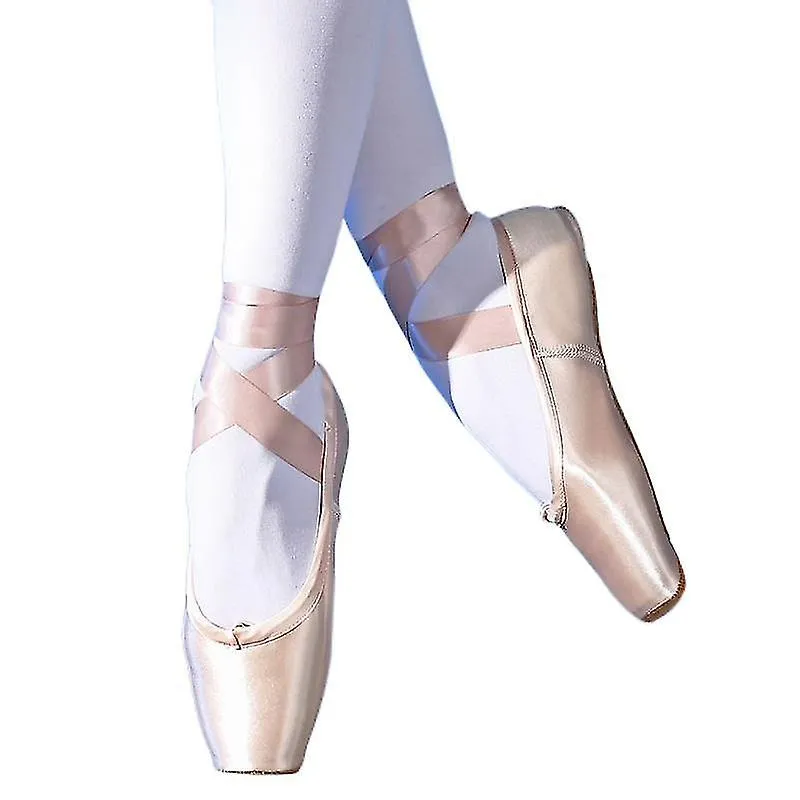 Ribbon ballet pointe shoes for ladies - Best gift