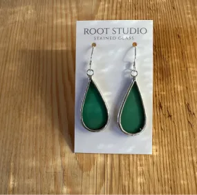 Root Studio - Raindrop Seafoam Earrings