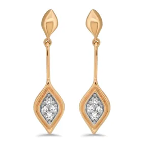 Rose Gold Diamond Earrings - Best Price & Quality