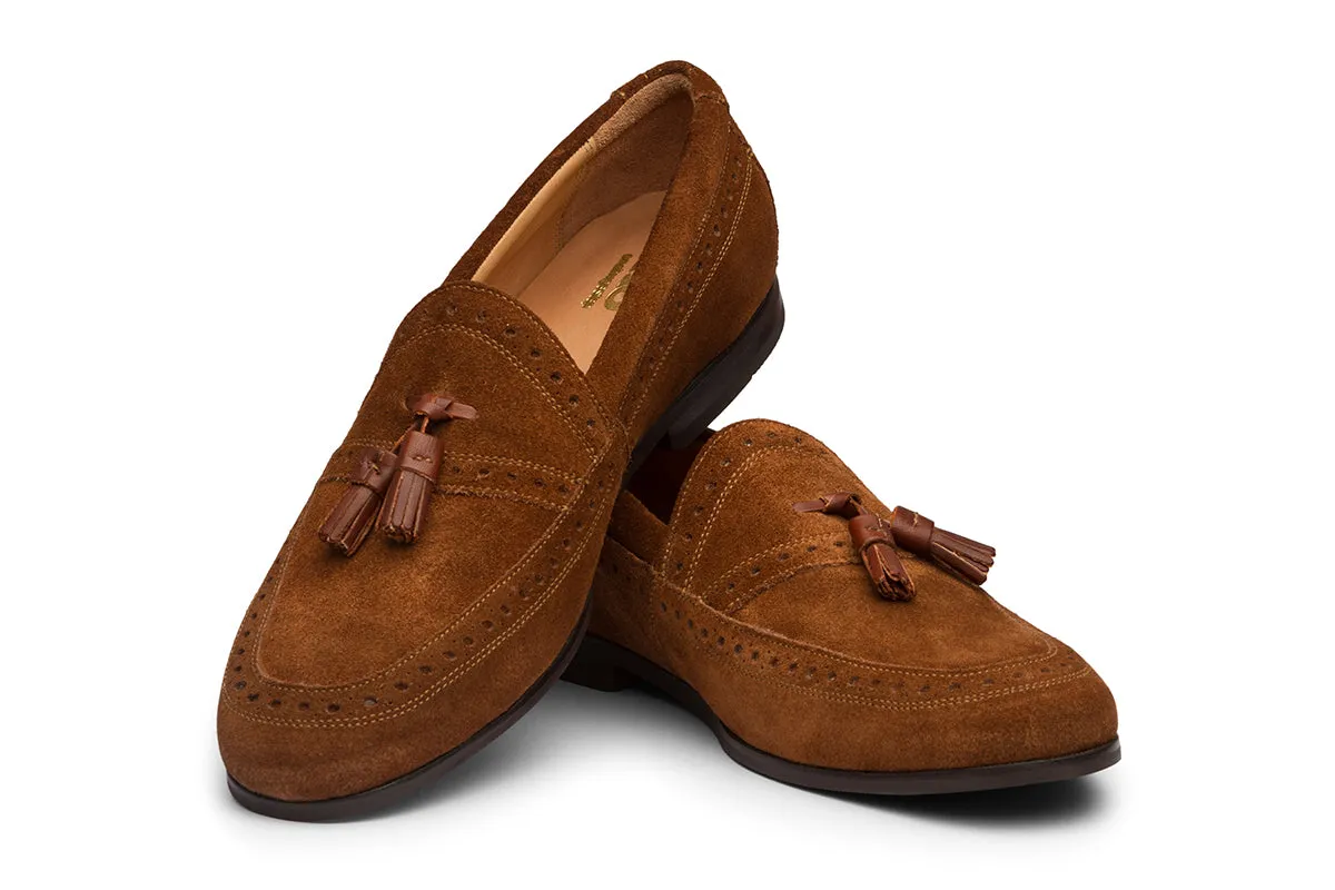 Semi Brogue Tassels Loafer