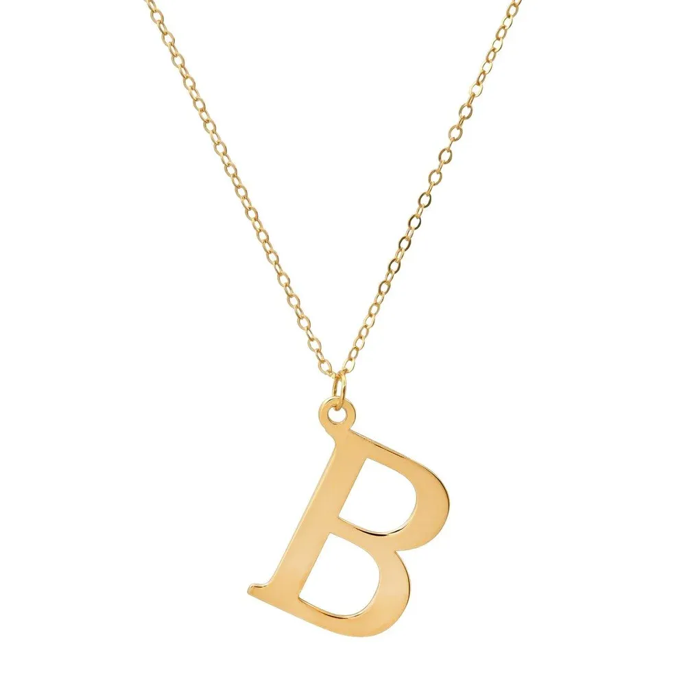 SERIF BOLD INITIAL NECKLACES