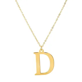 SERIF BOLD INITIAL NECKLACES