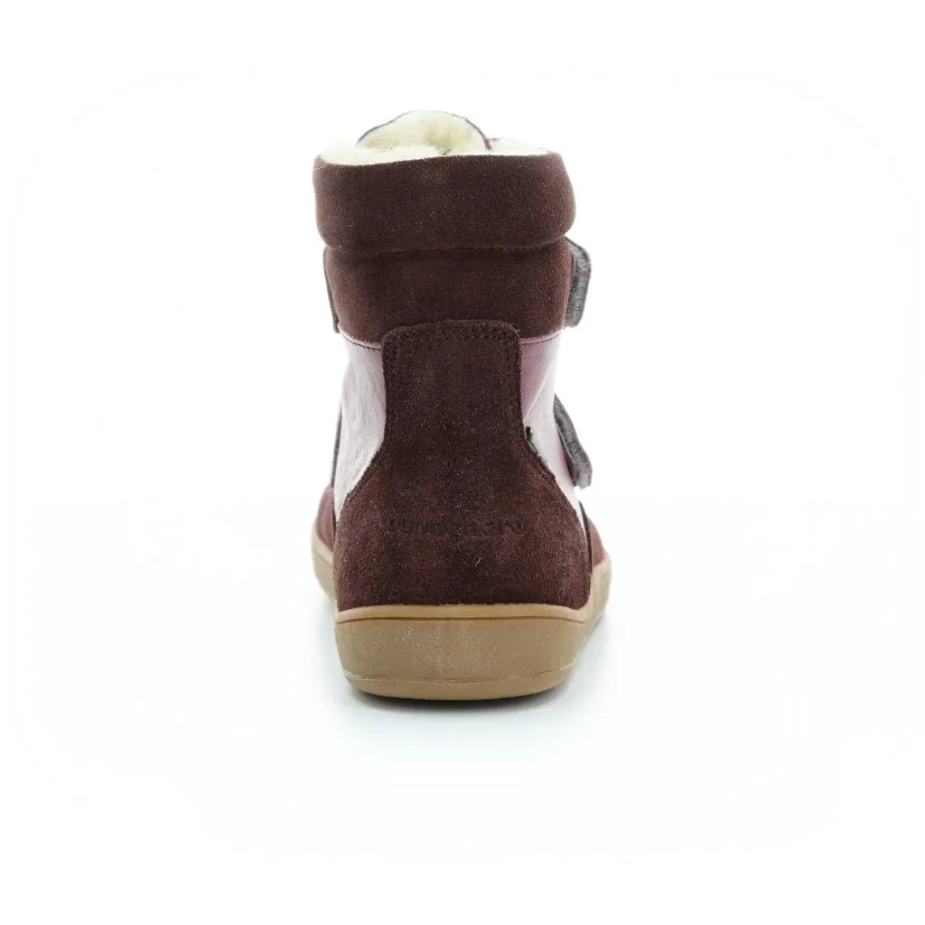 shoes Bundgaard Basil Strap Tex Dark Rose