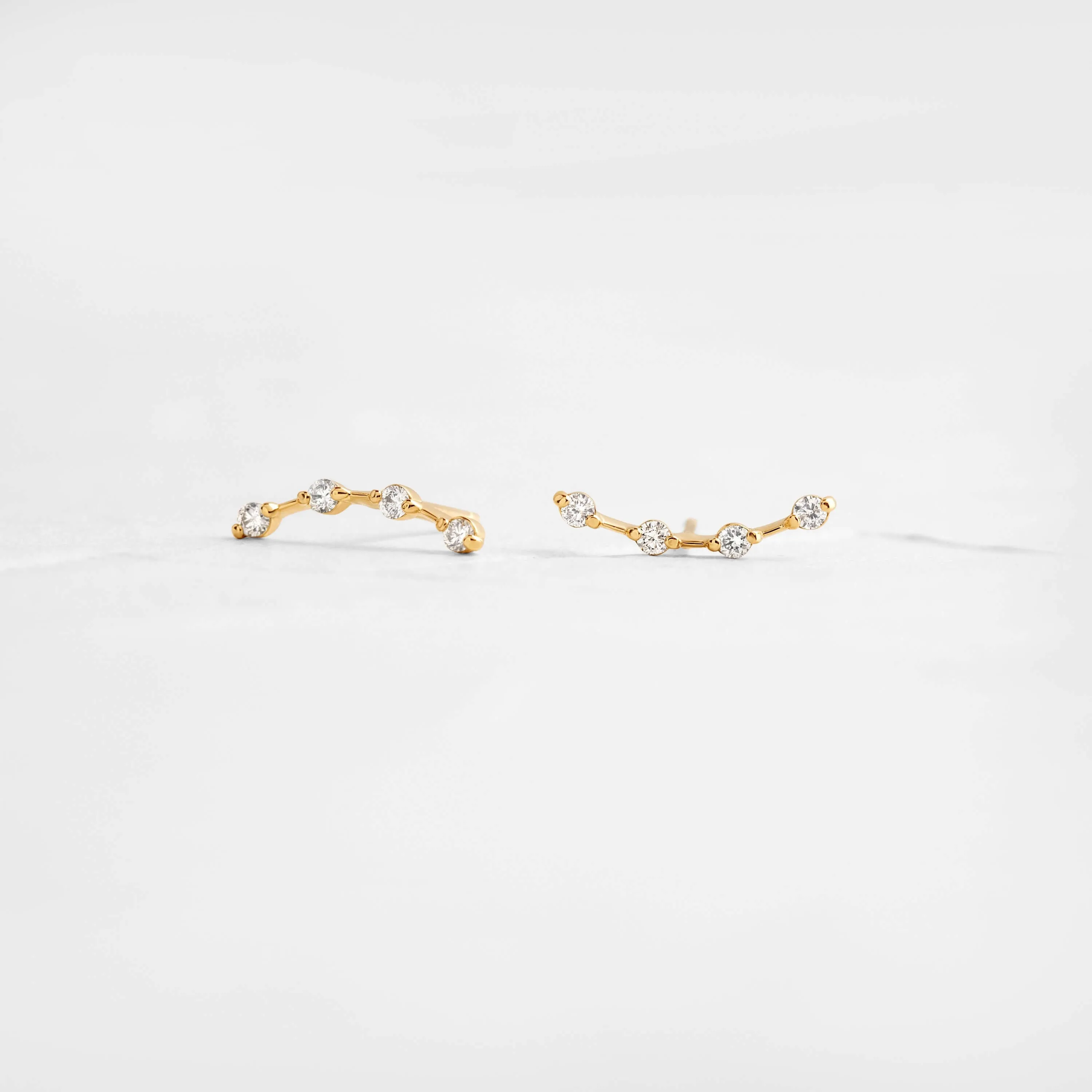 Small Diamond Stud Earrings - Available Now