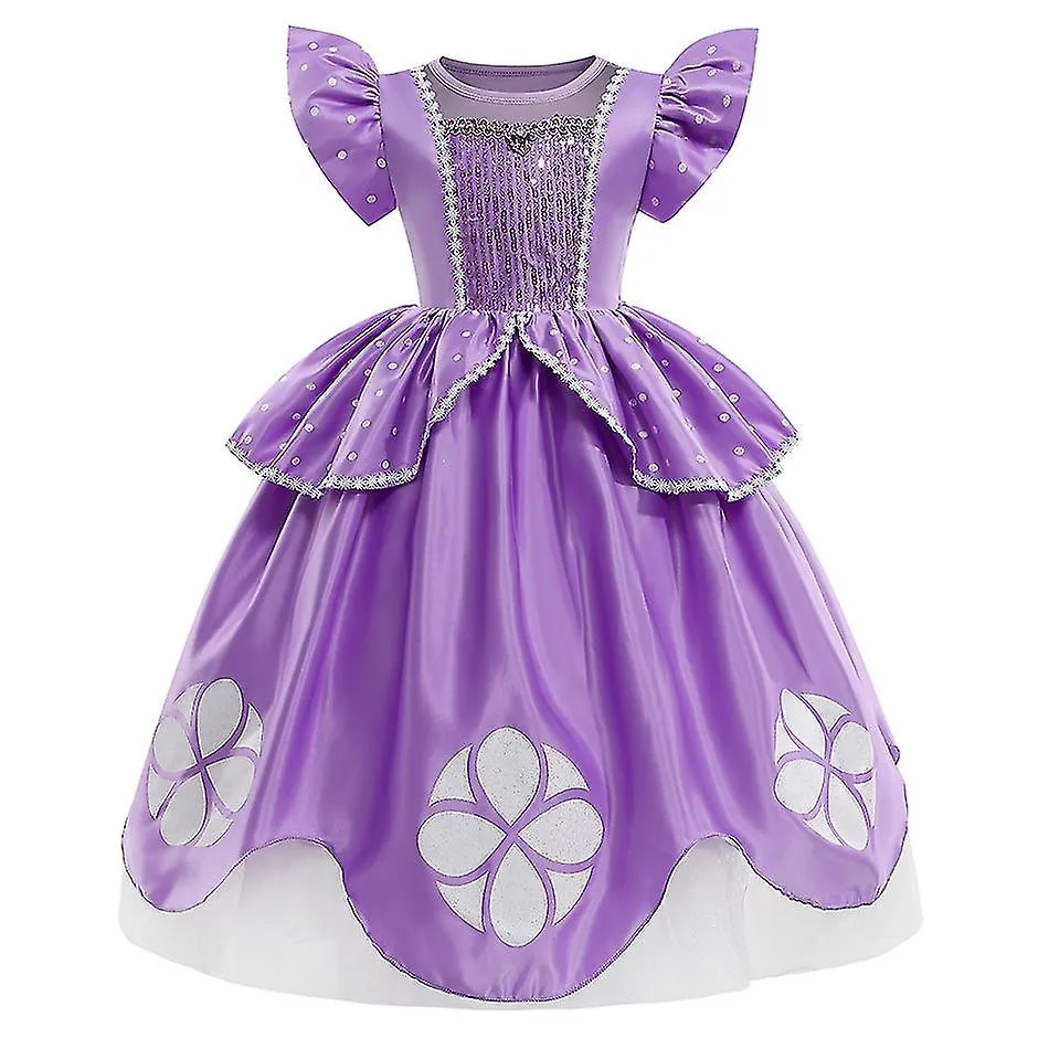 Sophia girl's summer dress and tutu skirt for children's clothing.