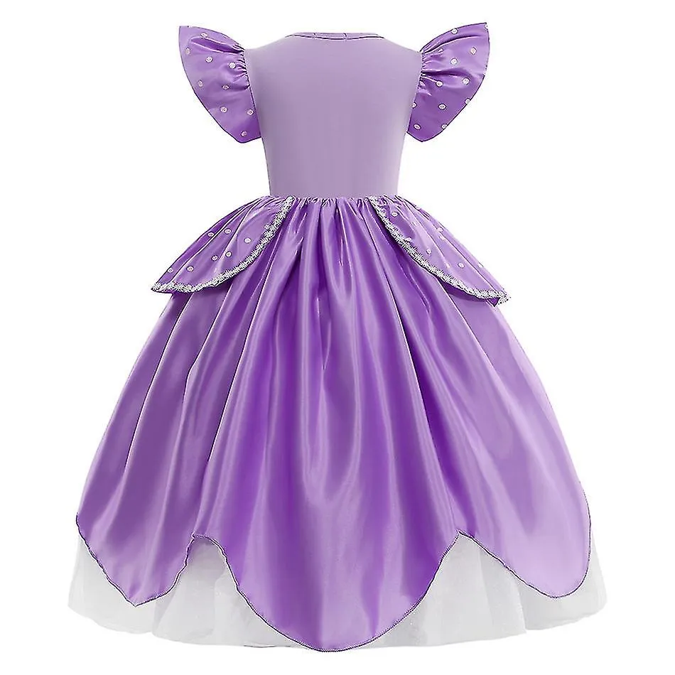 Sophia girl's summer dress and tutu skirt for children's clothing.