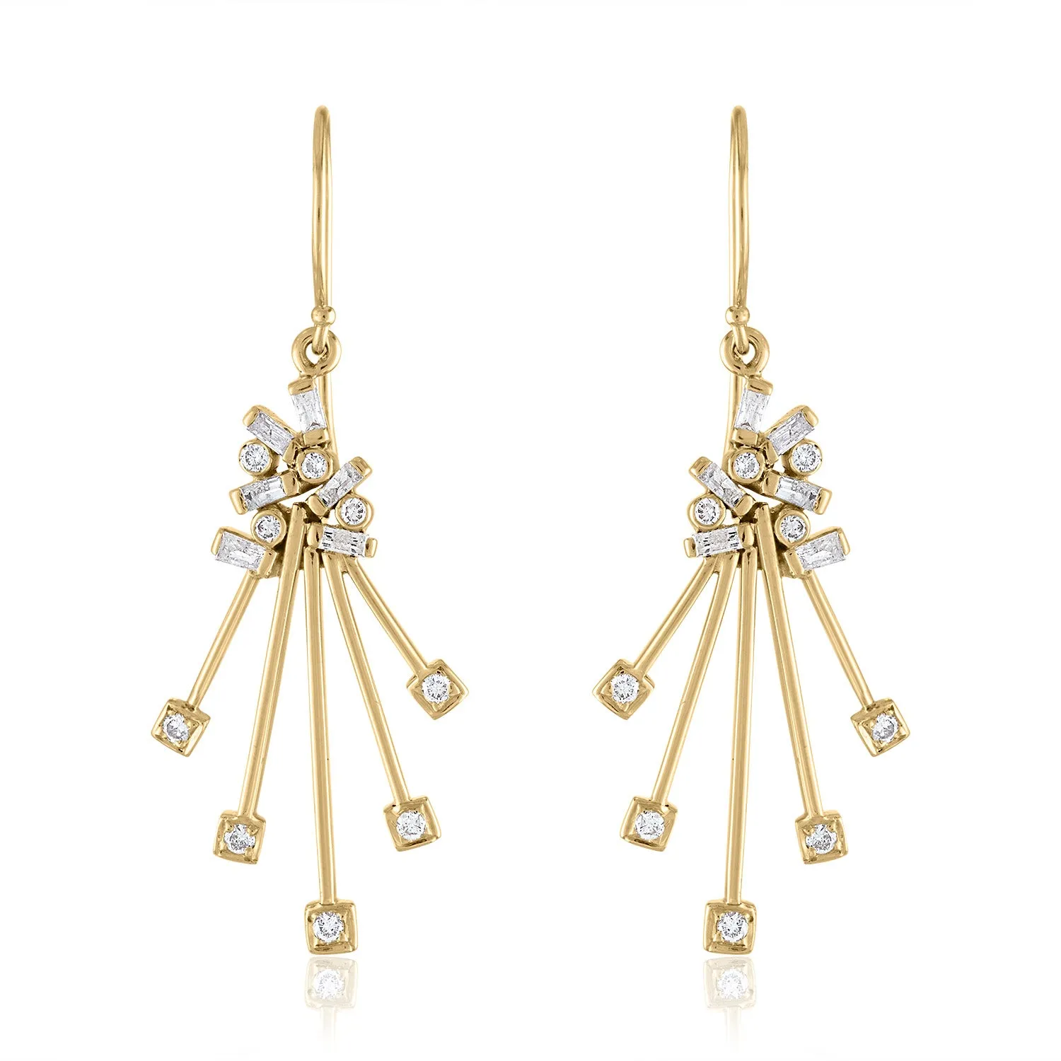 Sparkling Diamond Celebration Earrings