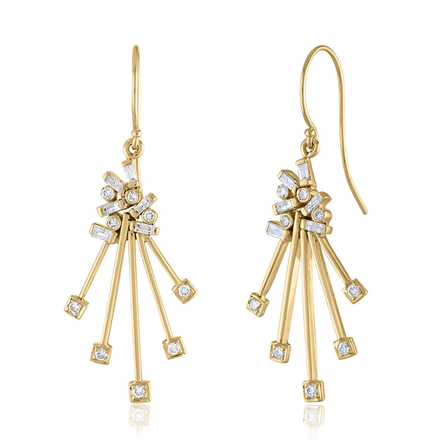 Sparkling Diamond Celebration Earrings