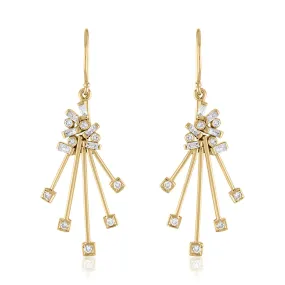 Sparkling Diamond Celebration Earrings