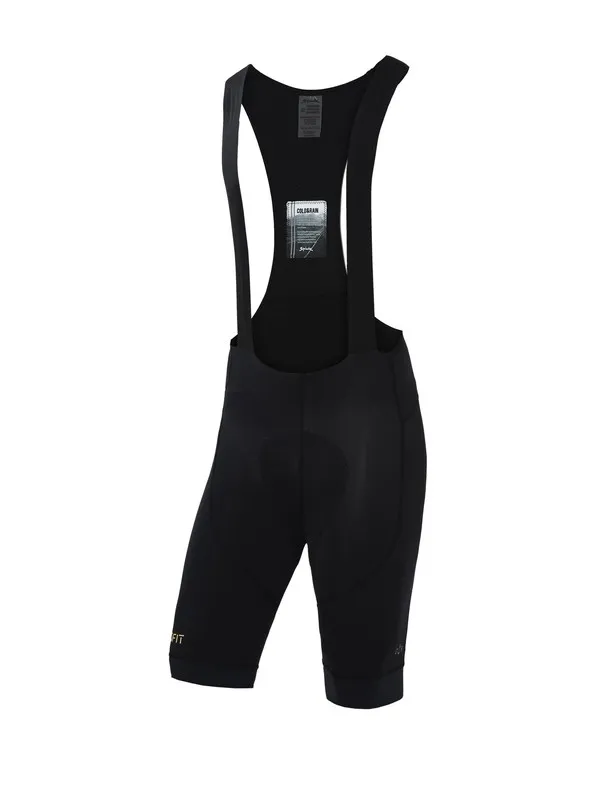 SPIUK Men's Black PROFIT COLD&RAIN Bib Shorts