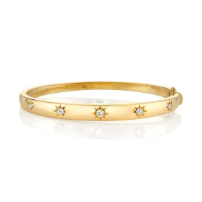 Star-set Diamond Bracelet