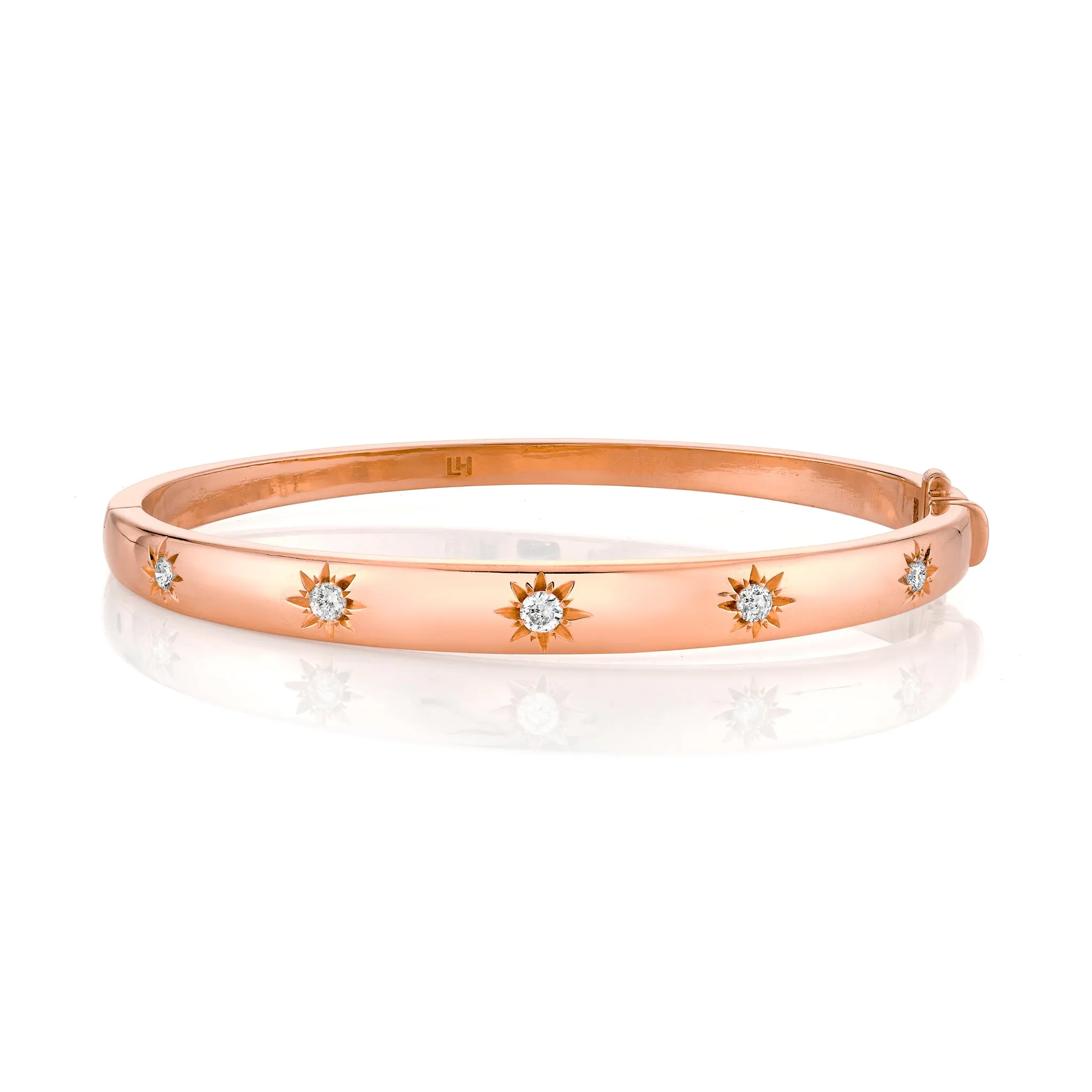 Star-set Diamond Bracelet