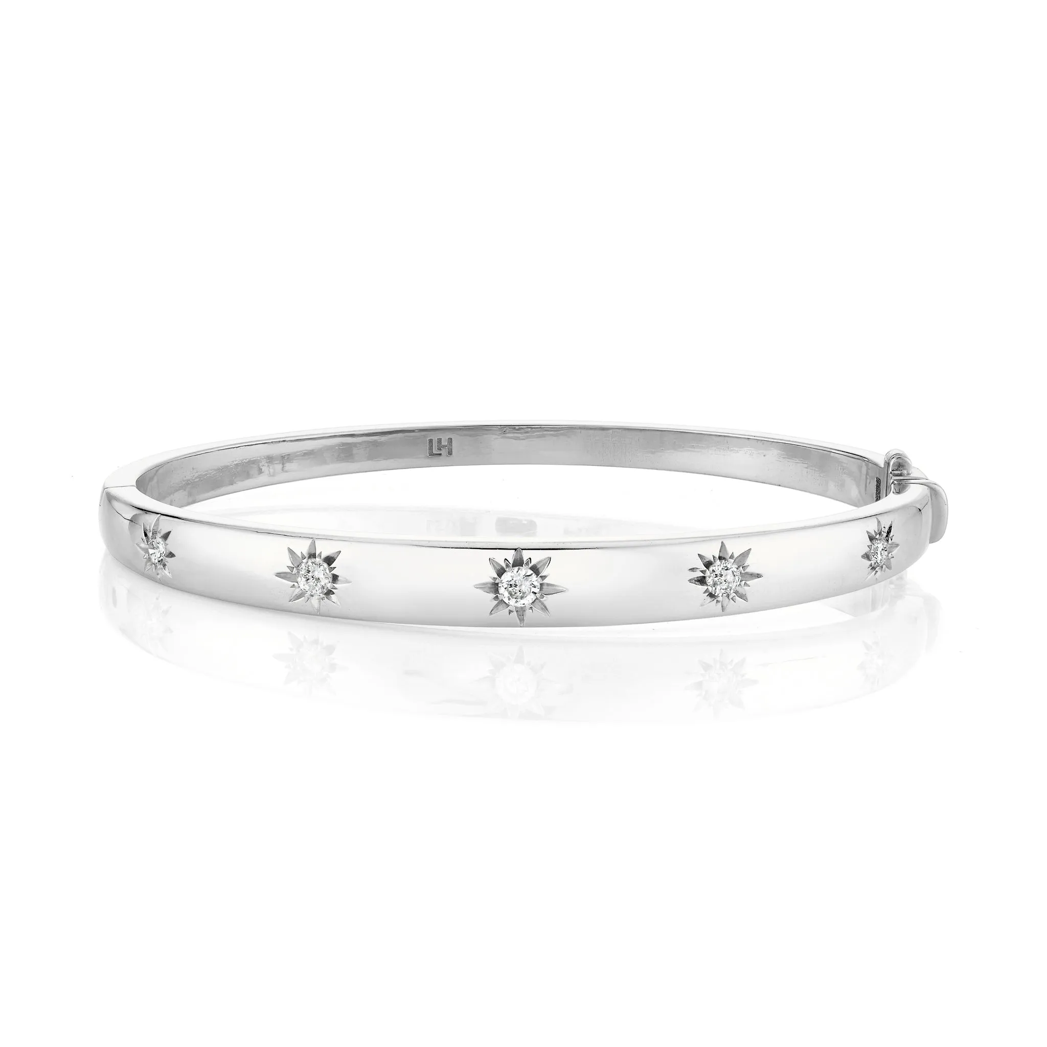 Star-set Diamond Bracelet