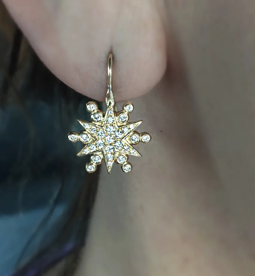 StarBurst Diamond Earrings - Buy Now