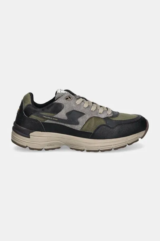 Stepney Workers Club sneakers Amiel S-Strike Geo-Merged gray color YP03012