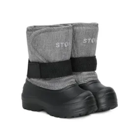 Stonz Trek Toddler Snow Bootst Heather Grey