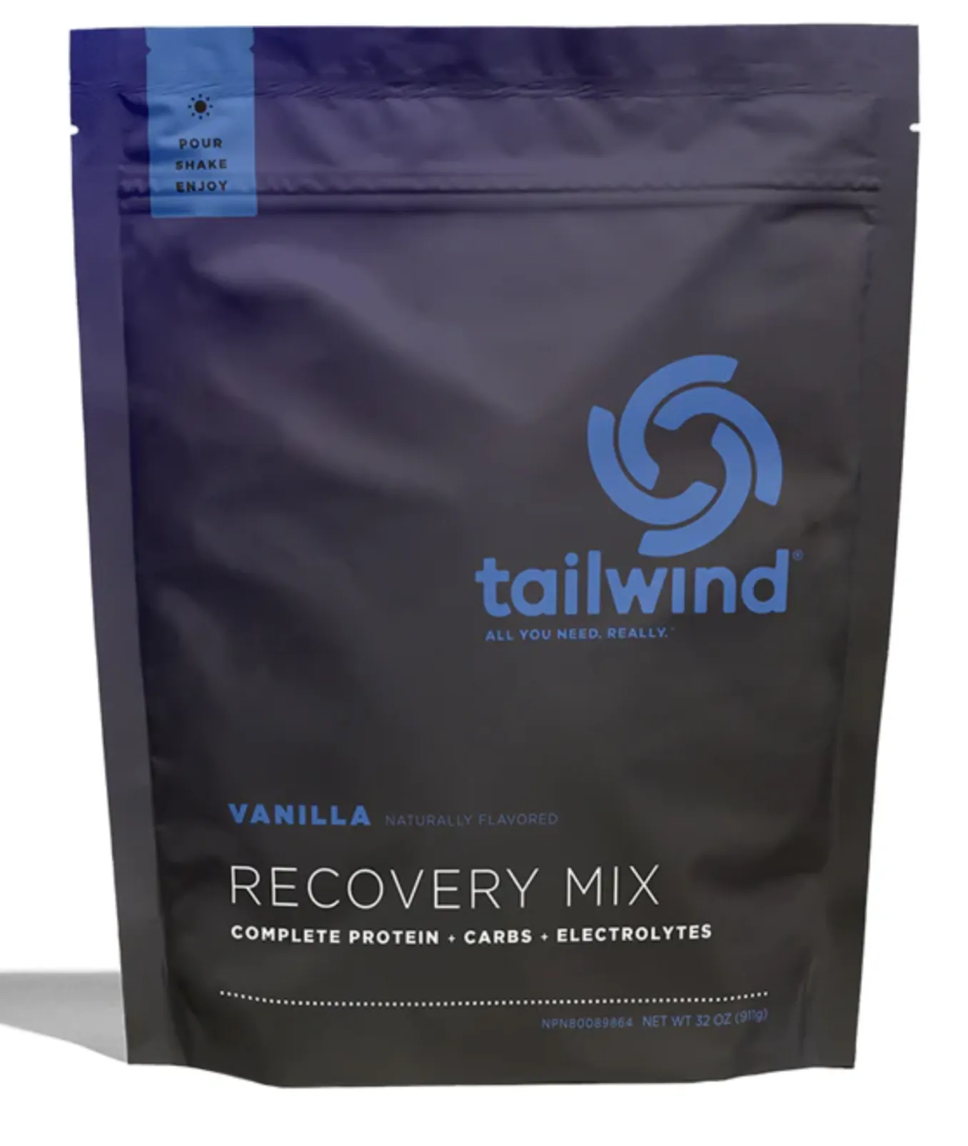 Tailwind Nutrition Recovery Mix Vanilla 15 Servings - Best Price