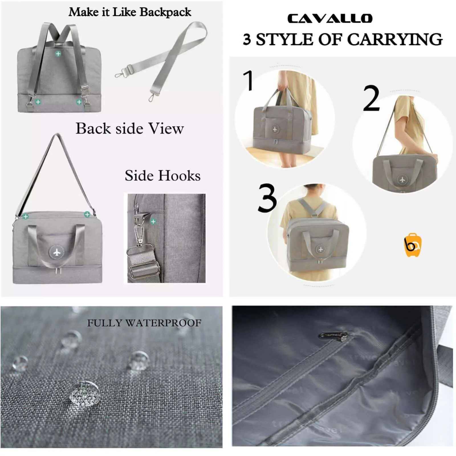 Tarvel Cavallo Bags