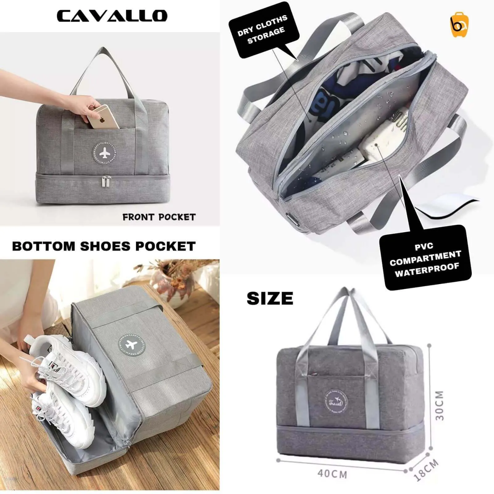 Tarvel Cavallo Bags